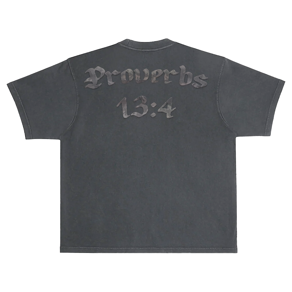 Proverbs 13:4 HoloCamo Washed Tee